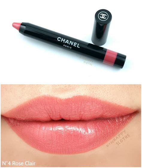 chanel rouge crayon de couleur review|chanel crayon lipstick.